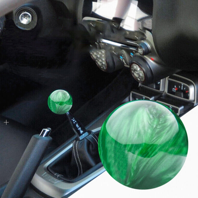 Marble Round Gear Shift Knob, Universal Fit