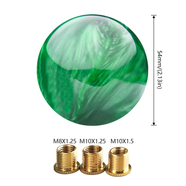 Marble Round Gear Shift Knob, Universal Fit