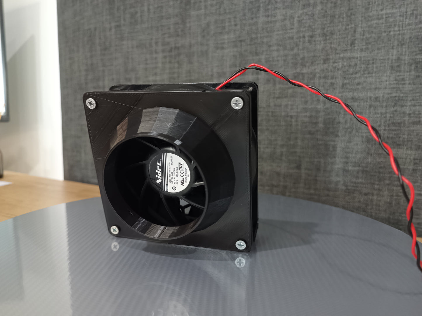 RaceCrafts V2 Wind Simulator, 12V/0.9 A/130.80 CFM/3200 RPM Fans