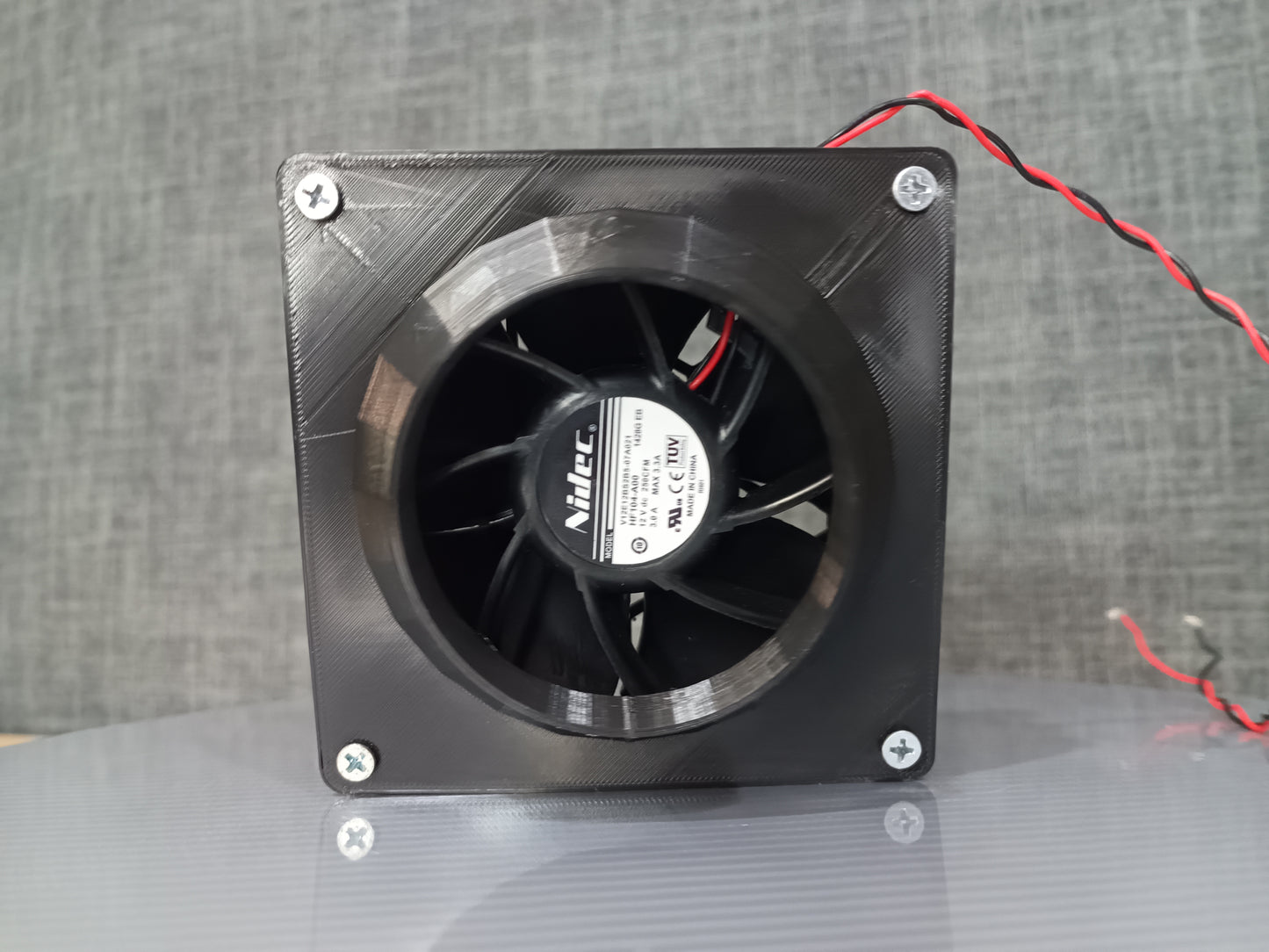 RaceCrafts V2 Wind Simulator, 12V/0.9 A/130.80 CFM/3200 RPM Fans