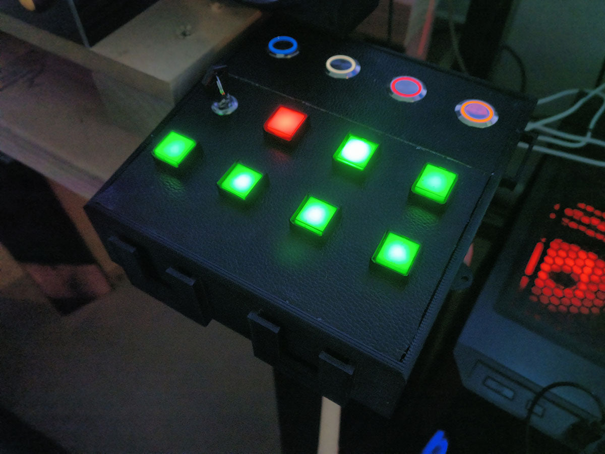 RaceCraftsNZ Truck Simulator Button Box.