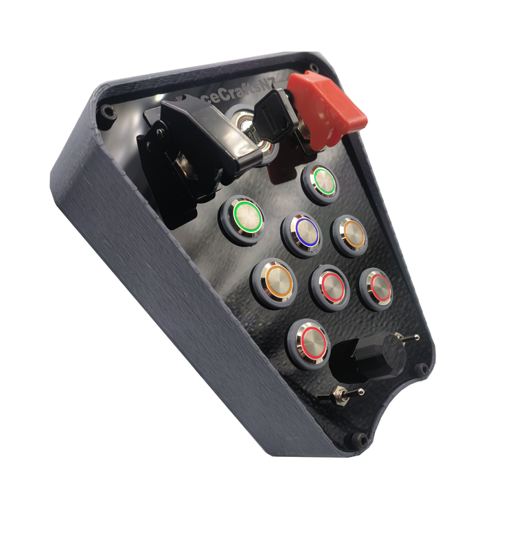 RaceCraftsNZ PitPro RC01 Premium Series Button Box