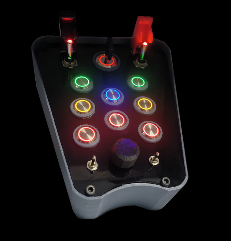 RaceCraftsNZ PitPro RC01 Premium Series Button Box