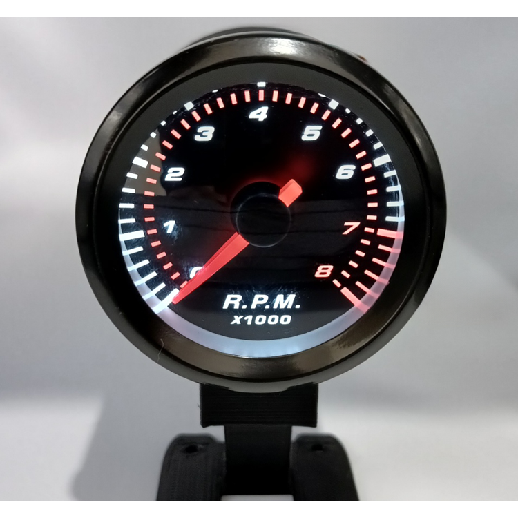 RaceCraftsNZ 8K Backlit Tachometer With Stand
