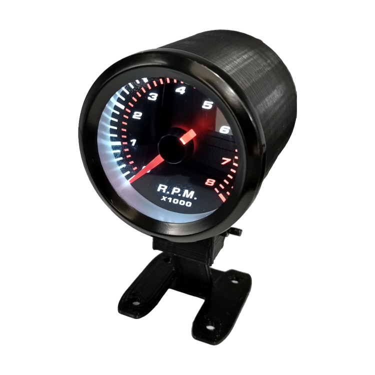 RaceCraftsNZ 8K Backlit Tachometer With Stand