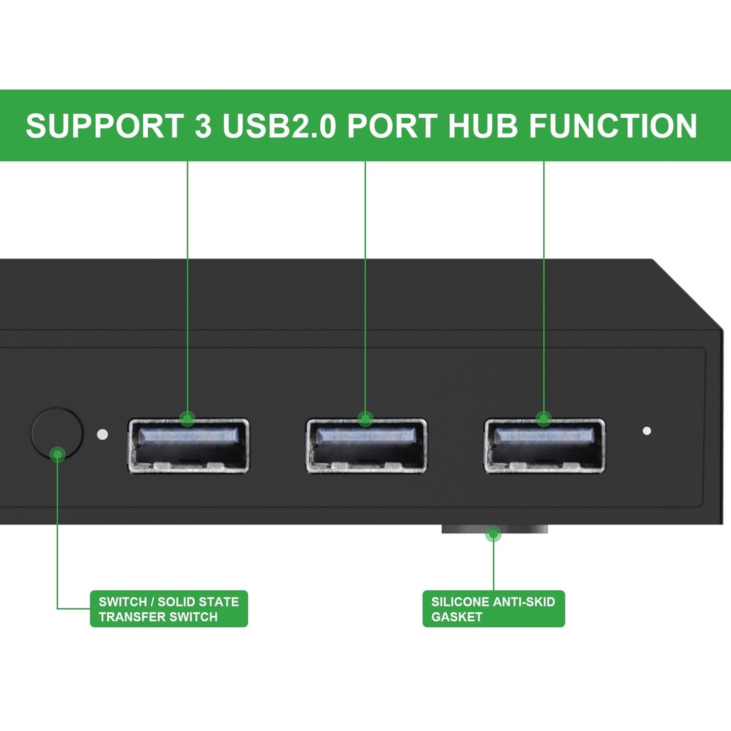 D5X LED Stand and USB Hub for XBox Series X / Series S
