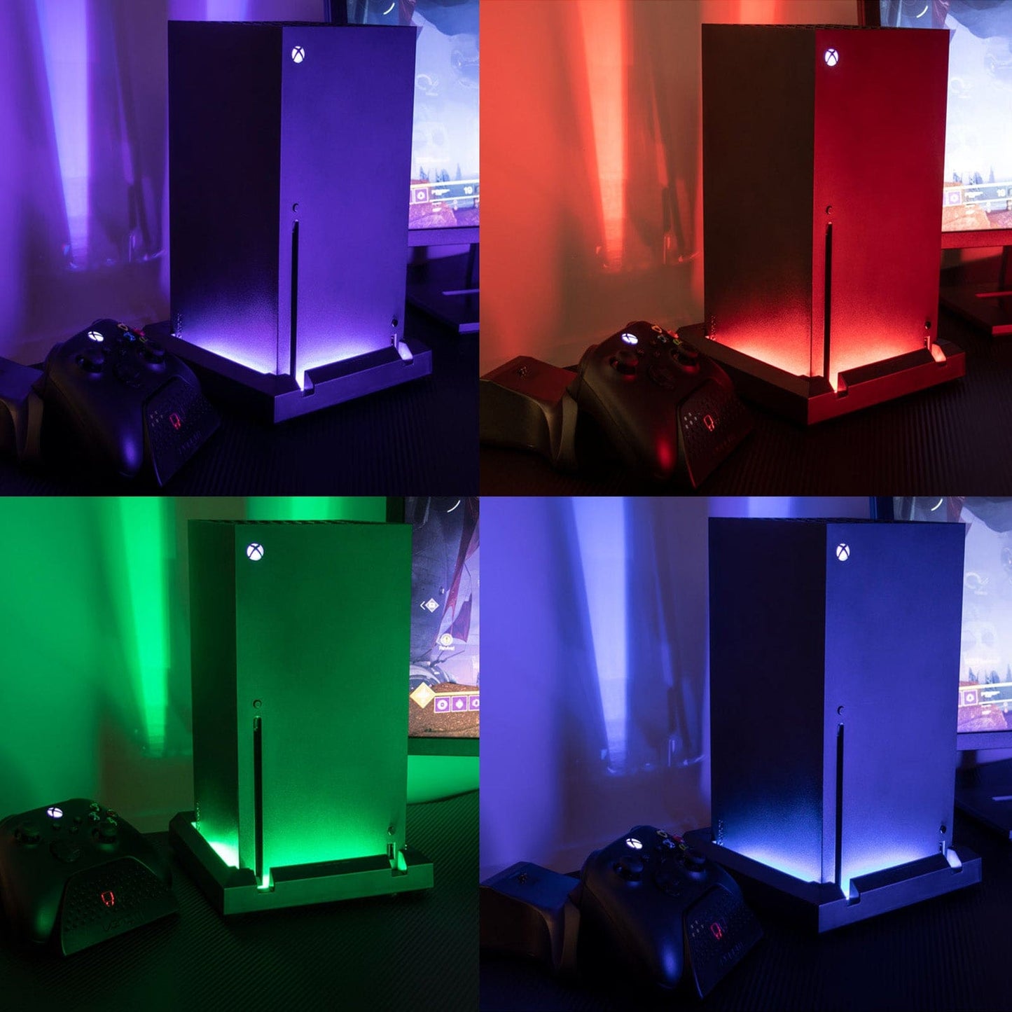 D5X LED Stand and USB Hub for XBox Series X / Series S