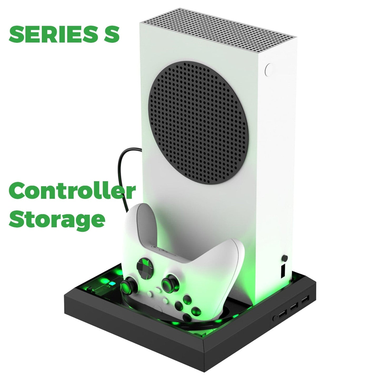 D5X LED Stand and USB Hub for XBox Series X / Series S