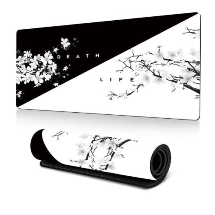 Japanese Pattern 600x300mm Desktop Mouse Pad, Non-Slip, Rubber Backed