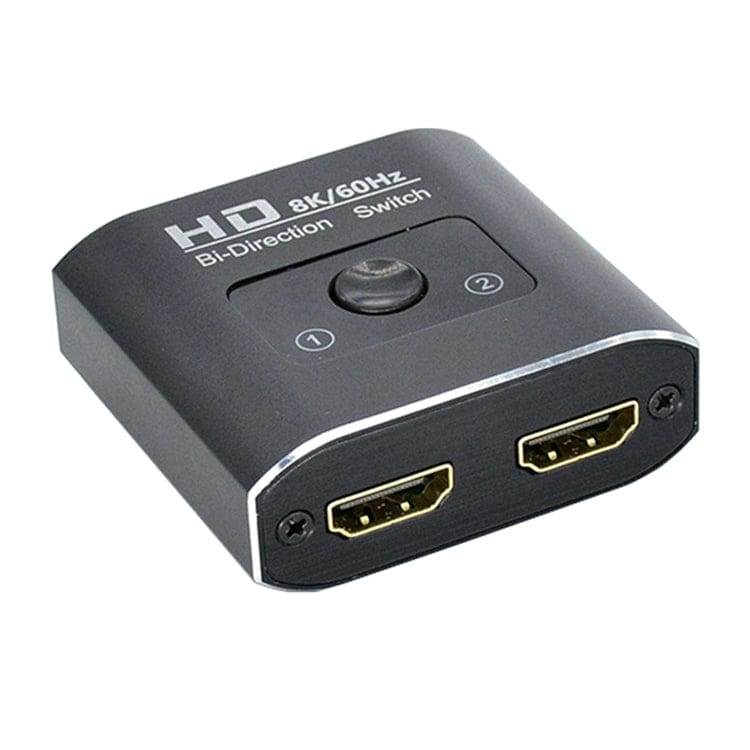 HDMI 8K Dual Bi-Directional Switch, 2 into 1 switch or 1 into 2 splitter