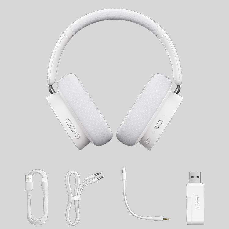Baseus AeQur Wireless Gaming Headphones, 2.4G, Wired or Wireless, ANC, App Configuration