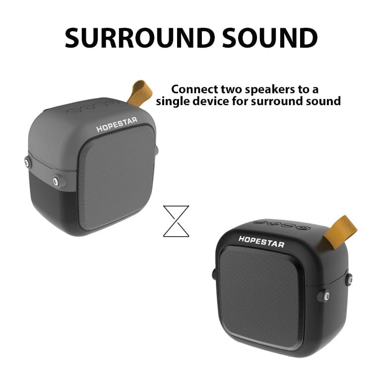Hopestar T5Mini Bluetooth Speaker, 500mAh Battery, Compact Mini Size