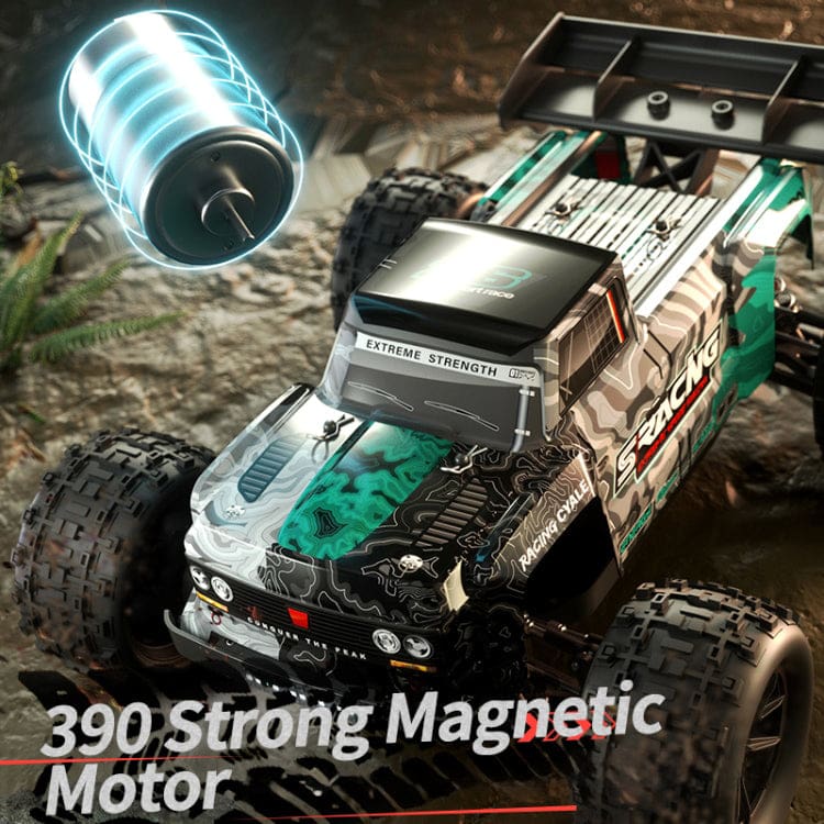 JJRC RC 4WD Pickup, Alloy Chassis, Up to 40km/h, 390 Motor, LED Lights, Model Q146B