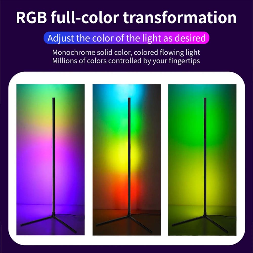 1.2 Metre Dual Smart LED Light Bars with Bluetooth App and Line control, L-Stand, Model KBB20