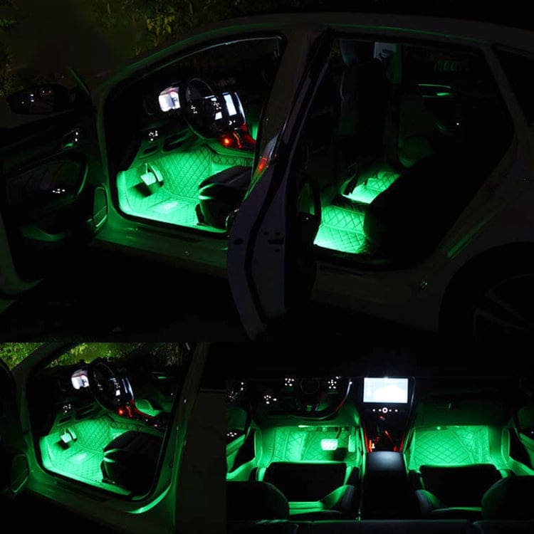 USB LED Ambient Light Bar Set, Car or Home, Bluetooth Phone App