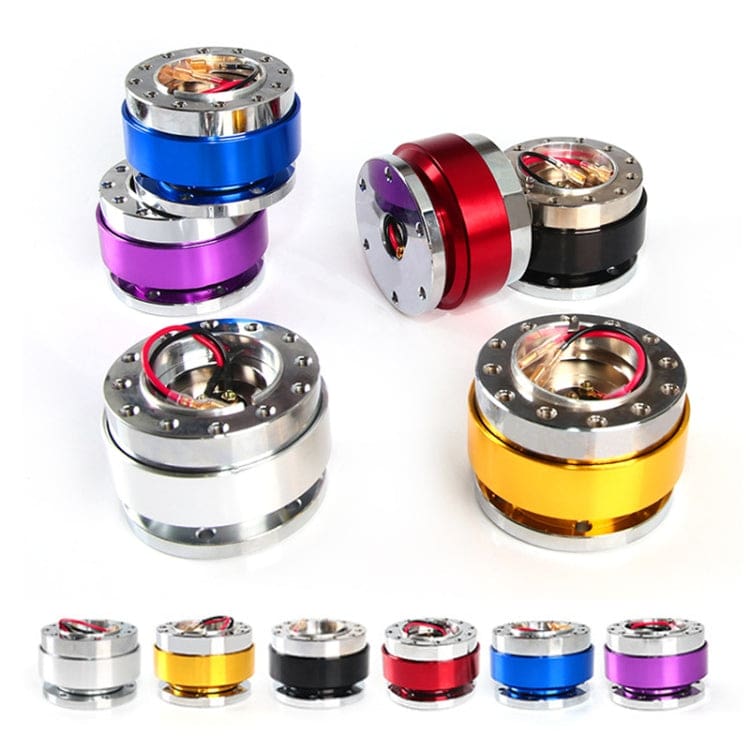 Universal 70/75mm Car Steering Wheel Quick Release Adapter Boss Kit