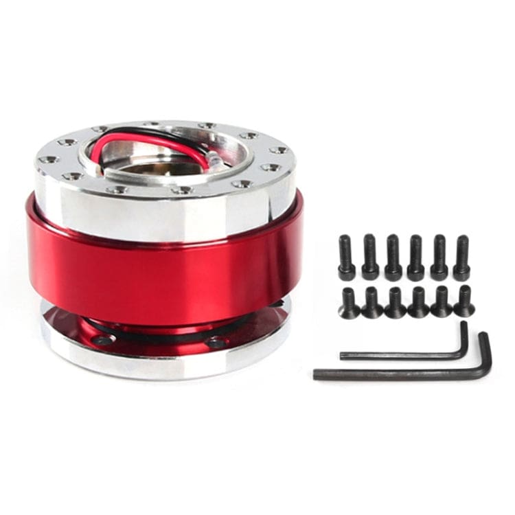 Universal 70/75mm Car Steering Wheel Quick Release Adapter Boss Kit