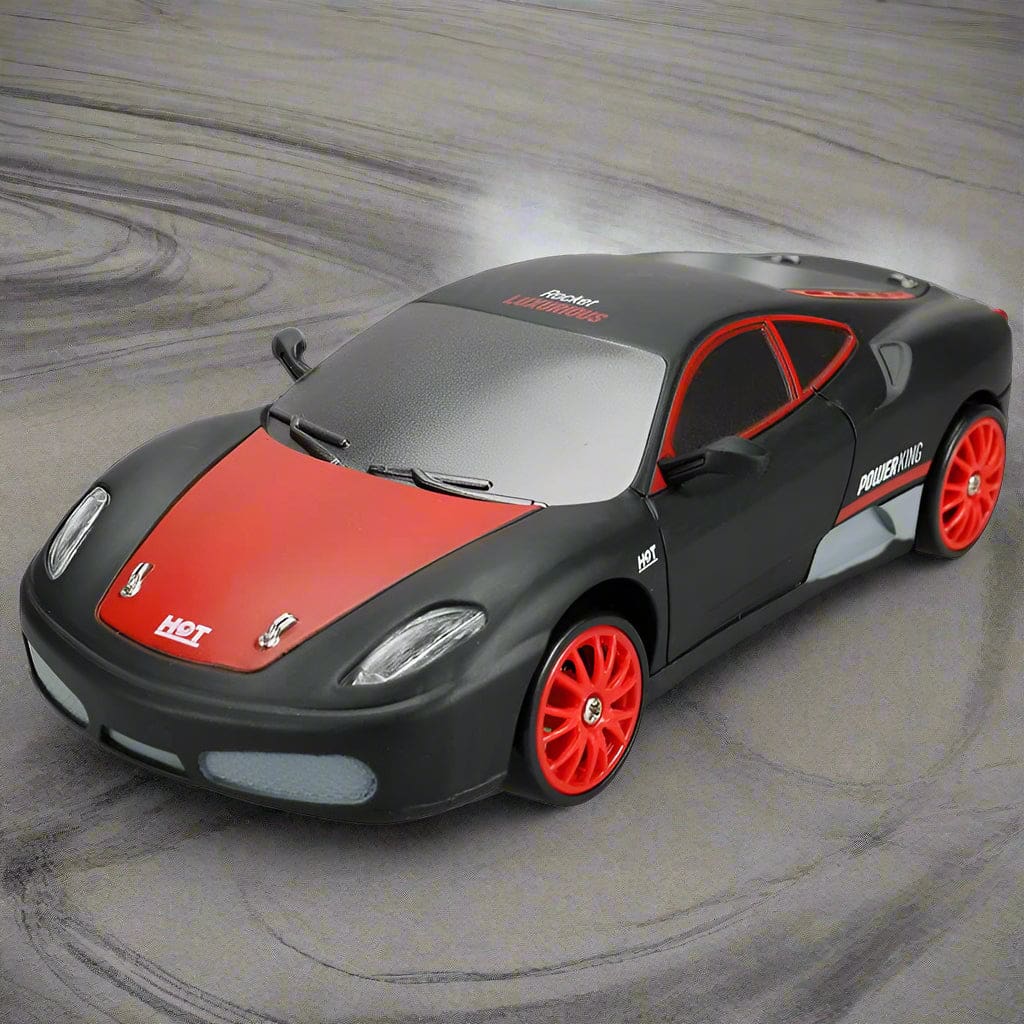 SC24 RC 4WD Drift Car, Dual Motor, 1:24 Scale, LED Lights, Drift and Race Tyres