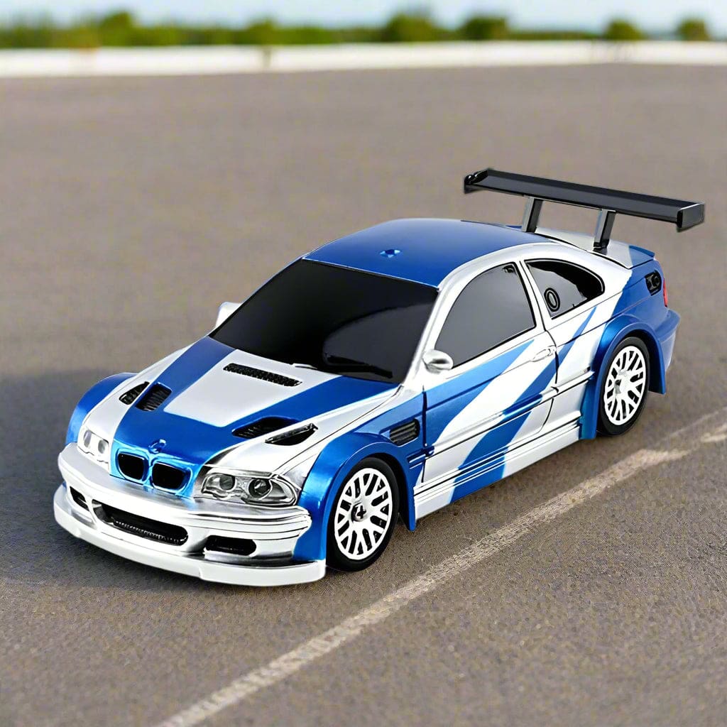 4301G 1:43 Scale RC 4WD Gyro Assist Drift Car, LED Lights, Drift and Race Tyres