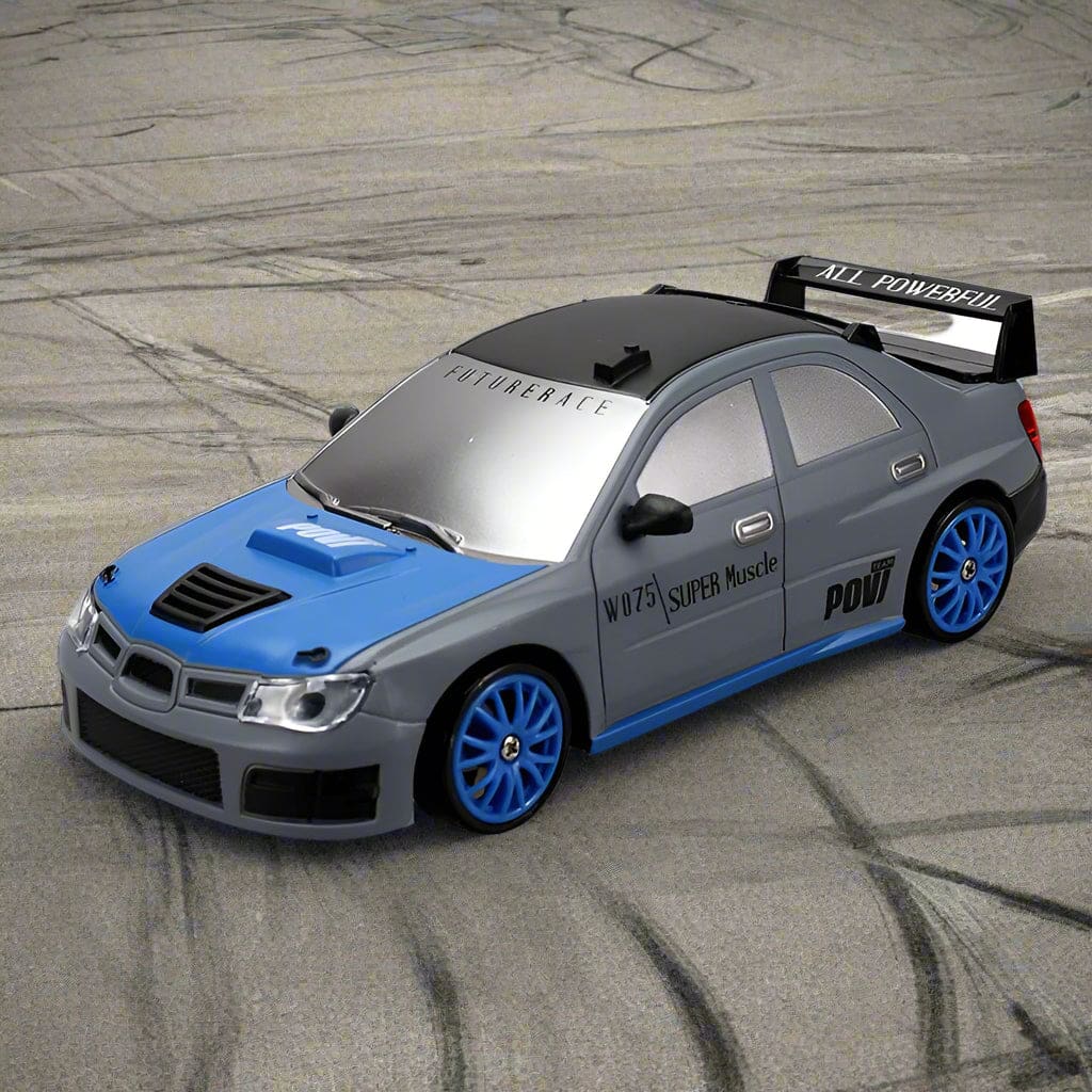 SC24 RC 4WD Drift Car, Dual Motor, 1:24 Scale, LED Lights, Drift and Race Tyres