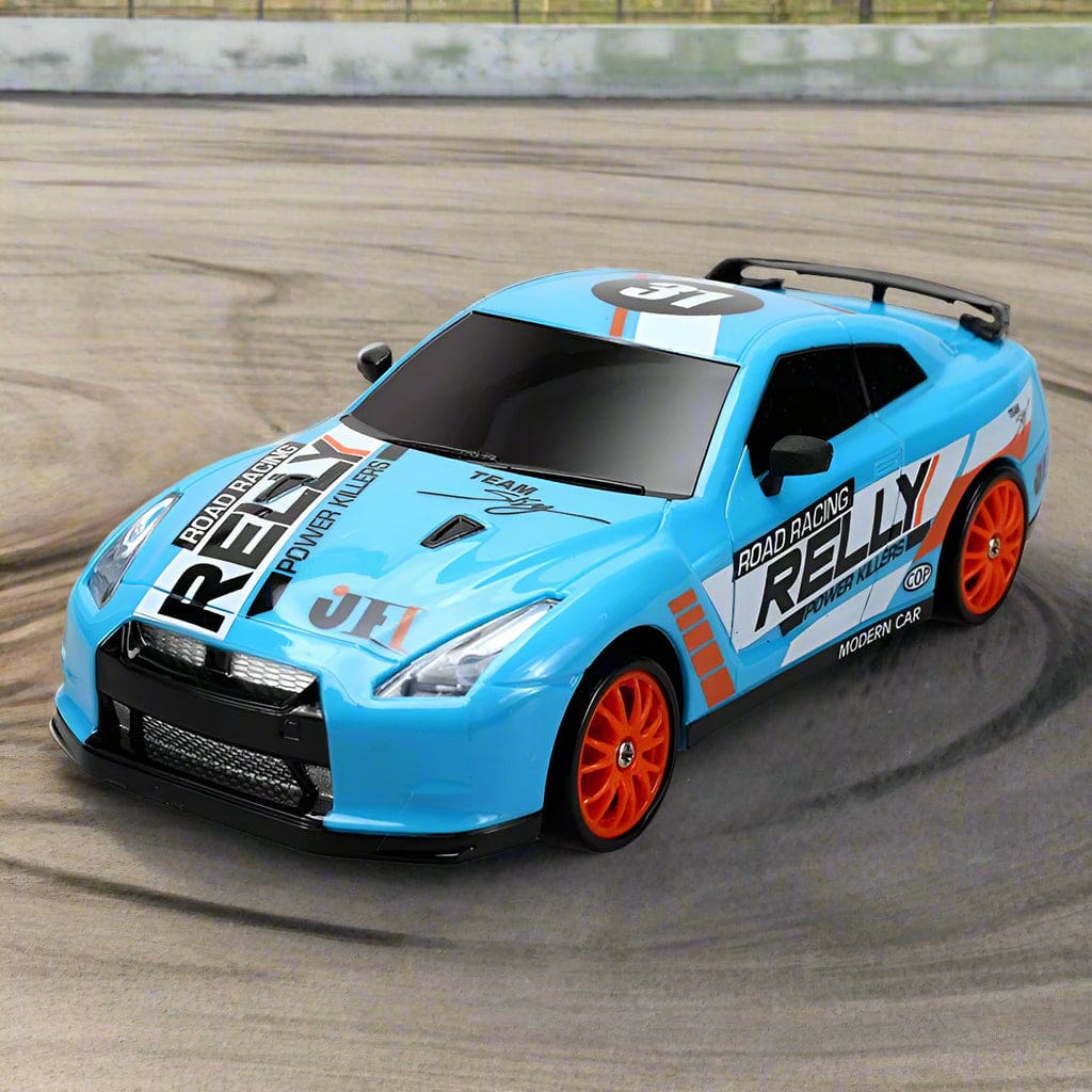 SC24 RC 4WD Drift Car, Dual Motor, 1:24 Scale, LED Lights, Drift and Race Tyres