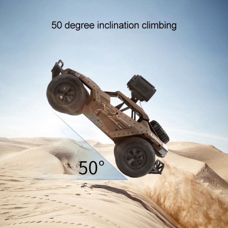 Heliway FPV CAMERA RC Defender Buggy, Proportional Controller, 2WD, Thick Tread Tyres, 4 Wheel Suspension, 720p Camera, App