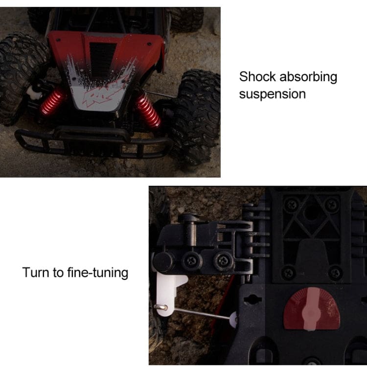 Heliway FPV CAMERA RC Defender Buggy, Proportional Controller, 2WD, Thick Tread Tyres, 4 Wheel Suspension, 720p Camera, App