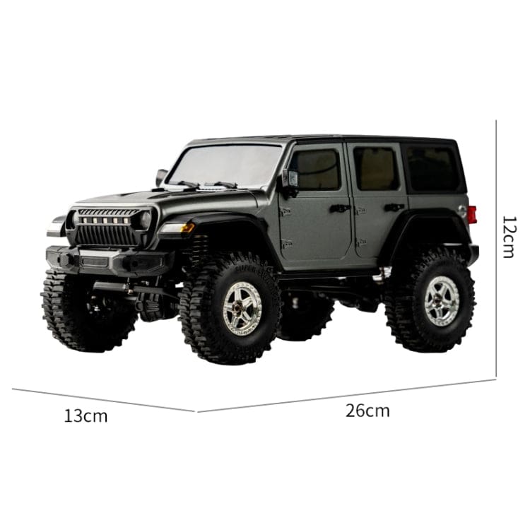 JJRC RC C8801 4WD Rock Crawler, Throttle Limits, LED Lights, Metal Gear Servo