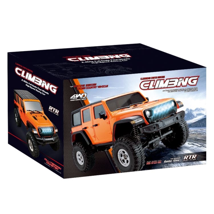 JJRC RC C8801 4WD Rock Crawler, Throttle Limits, LED Lights, Metal Gear Servo