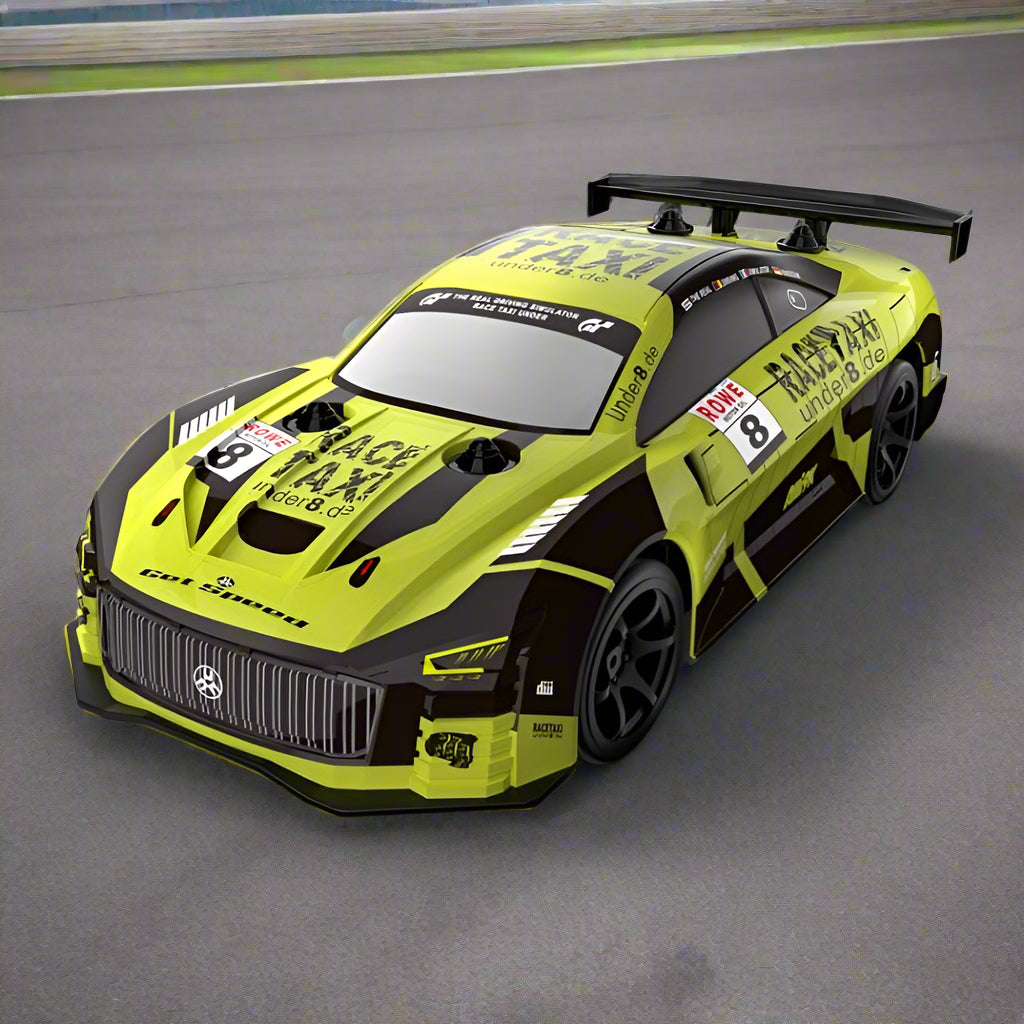 JJRC RC Q165 Drift Sports Car, Coloured LEDs, 4WD, Drift and race Tyres