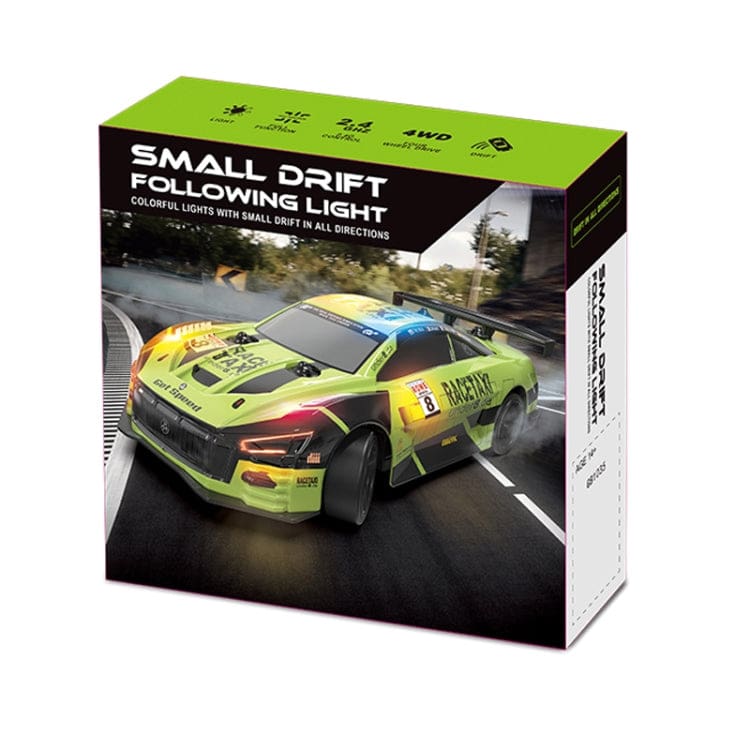 JJRC RC Q165 Drift Sports Car, Coloured LEDs, 4WD, Drift and race Tyres