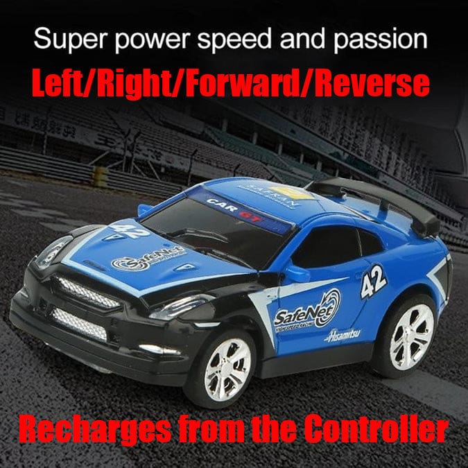 SQW Coke Can Mini-RC Car, 80mm Long, Rechargeable Battery, Controller