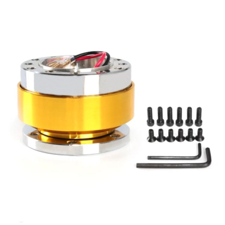 Universal 70/75mm Car Steering Wheel Quick Release Adapter Boss Kit