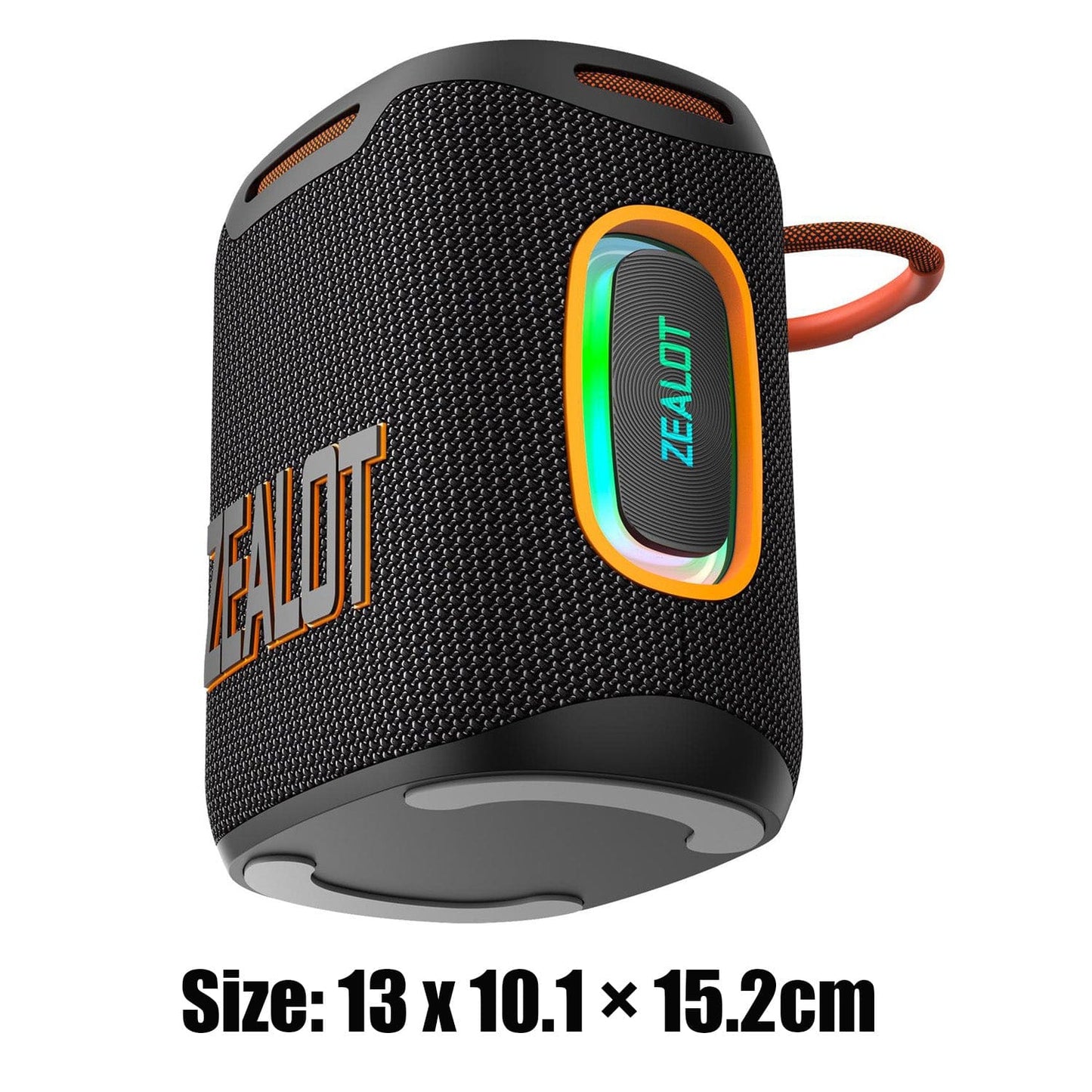 Zealot S122 25W Bluetooth Speaker, LED Lights, 6000mAh Rechargeable Battery