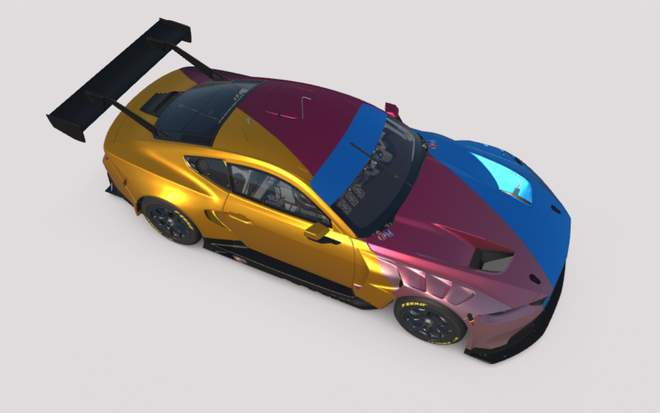 Ford Mustang GT3 - Sector