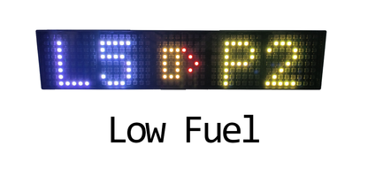 RaceCraftsNZ Grid Lights (5-Panel Matrix), Displays Flags, Lap Times, Patterns