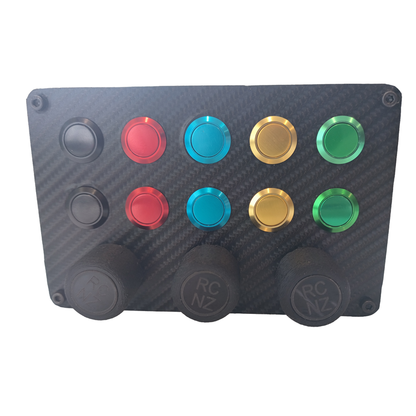 RaceCraftsNZ RC0CBN Simracing Button Box – Total Control at Your Fingertips