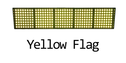 RaceCraftsNZ Grid Lights (5-Panel Matrix), Displays Flags, Lap Times, Patterns