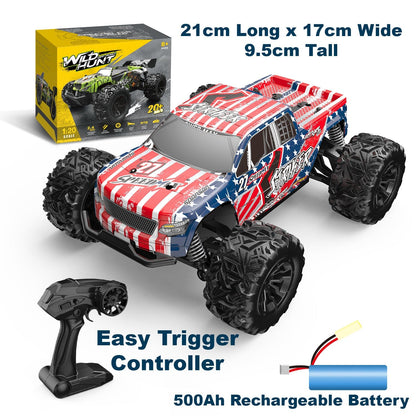 Enoze 1:20 Scale RC Car, Max 20km/h, RTR, Pistol Grip Controller