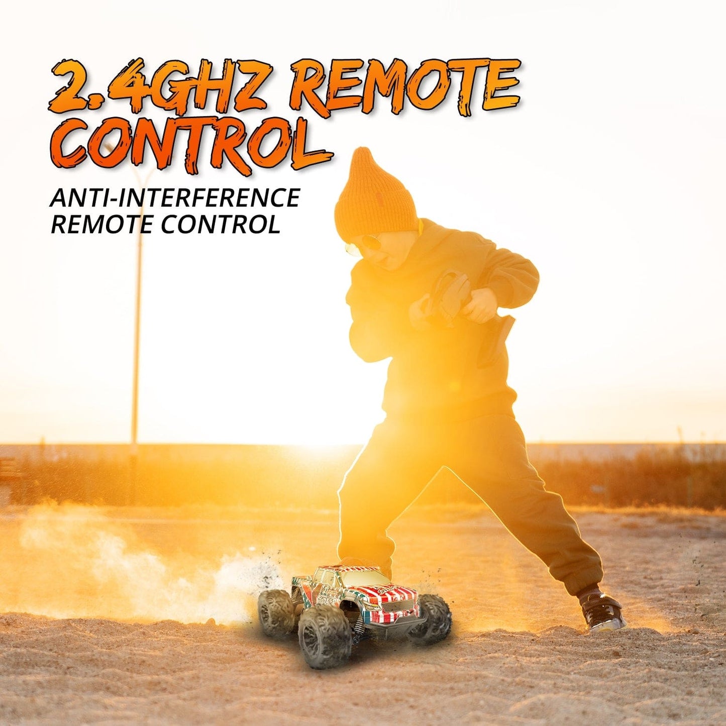 Enoze 1:20 Scale RC Car, Max 20km/h, RTR, Pistol Grip Controller