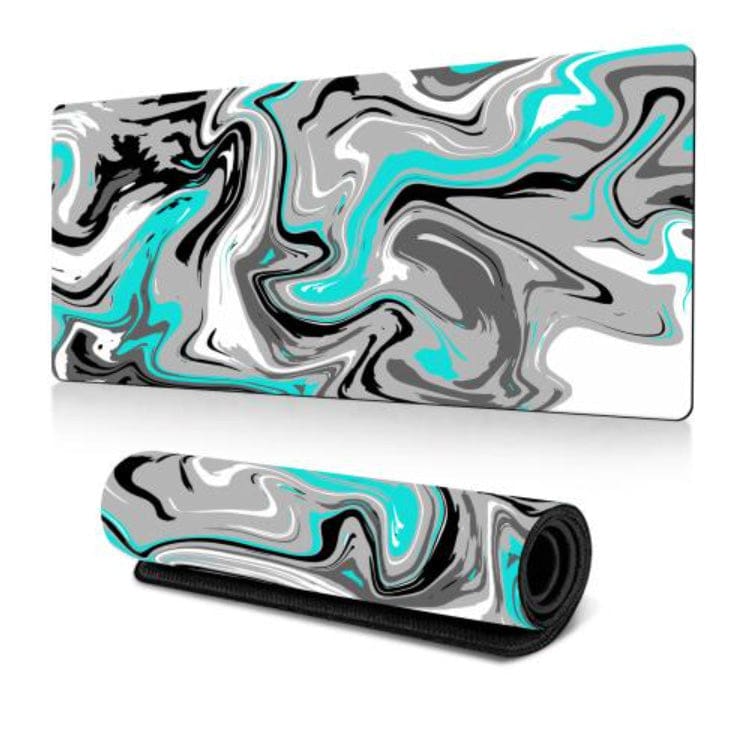 Large Abstract Desktop Mouse/Keyboard Pad, Non-Slip, 900x400mm