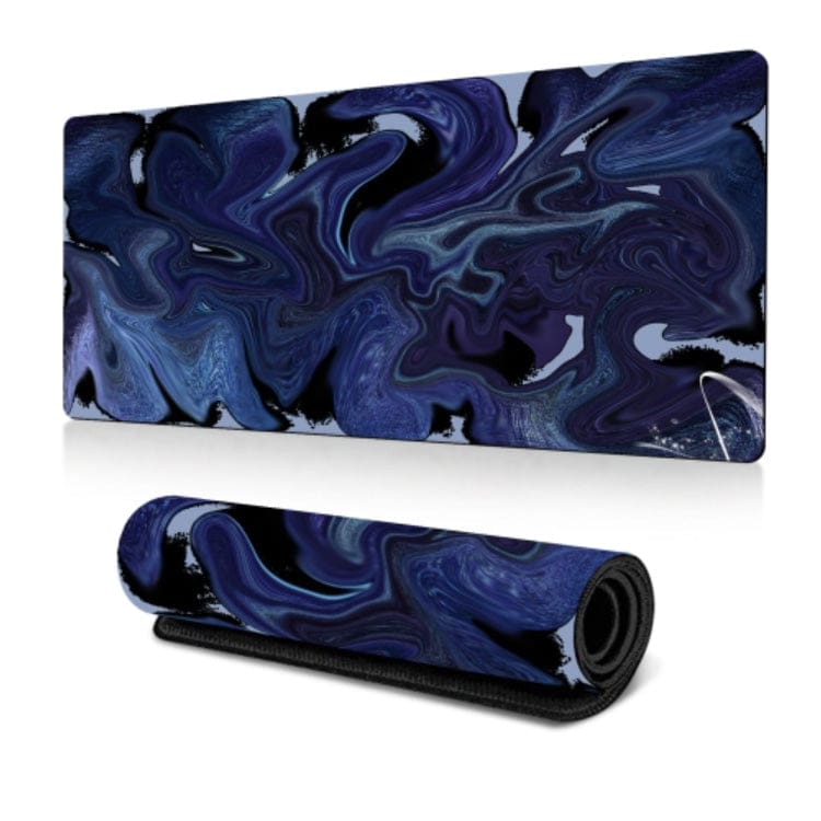 Large Abstract Desktop Mouse/Keyboard Pad, Non-Slip, 900x400mm