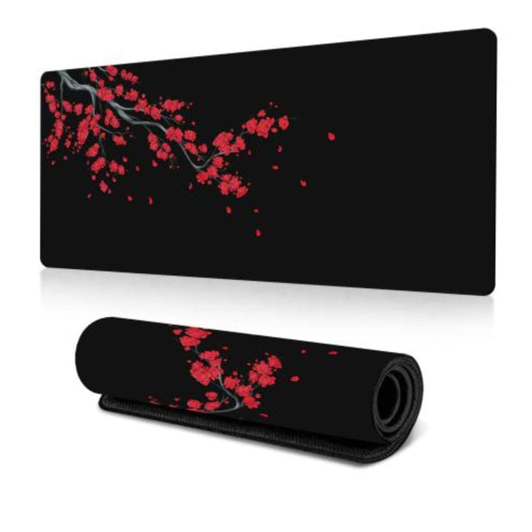 Japanese Pattern 600x300mm Desktop Mouse Pad, Non-Slip, Rubber Backed