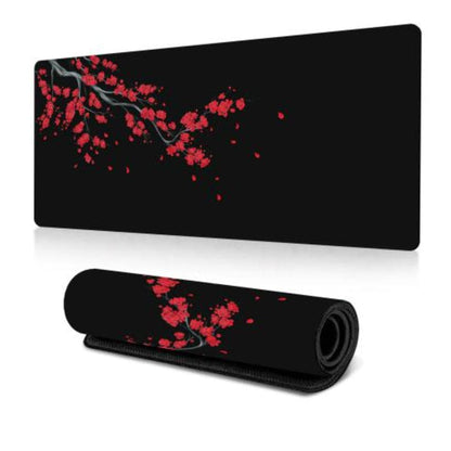 Japanese Pattern 600x300mm Desktop Mouse Pad, Non-Slip, Rubber Backed