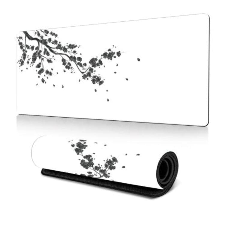 Japanese Pattern 600x300mm Desktop Mouse Pad, Non-Slip, Rubber Backed