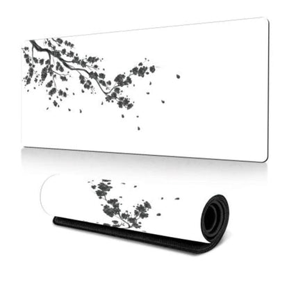 Japanese Pattern 600x300mm Desktop Mouse Pad, Non-Slip, Rubber Backed
