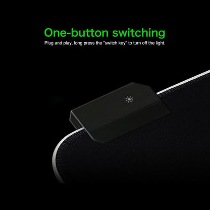 Monster LED Edge-Lit LED 900x300mm Desktop and Mouse  Pad