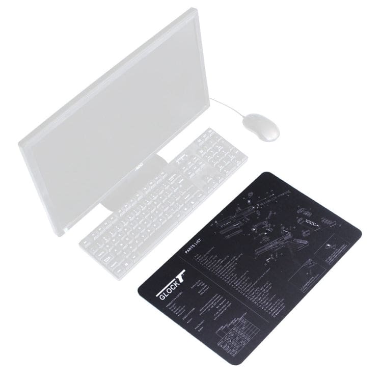 Desktop Mouse Pad 430x280mm, Non-Slip, 3mm Thick