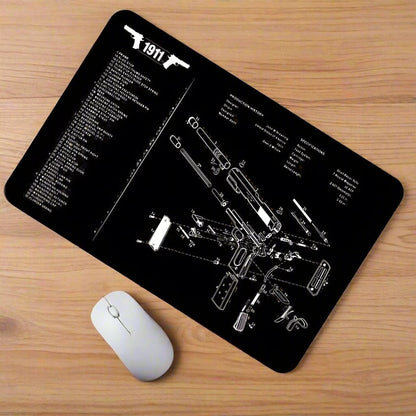 Desktop Mouse Pad 430x280mm, Non-Slip, 3mm Thick