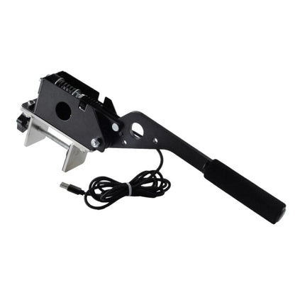 USB Handbrake for PC with Desk Clamp, Aluminium and Steel